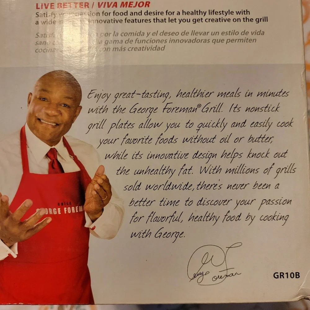 George Foreman Champ grill - Picture 7 of 9